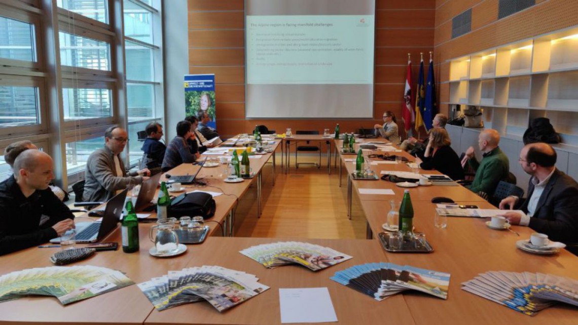EUSALP - Arbeitsgruppentreffen in Niederösterreich, 2019