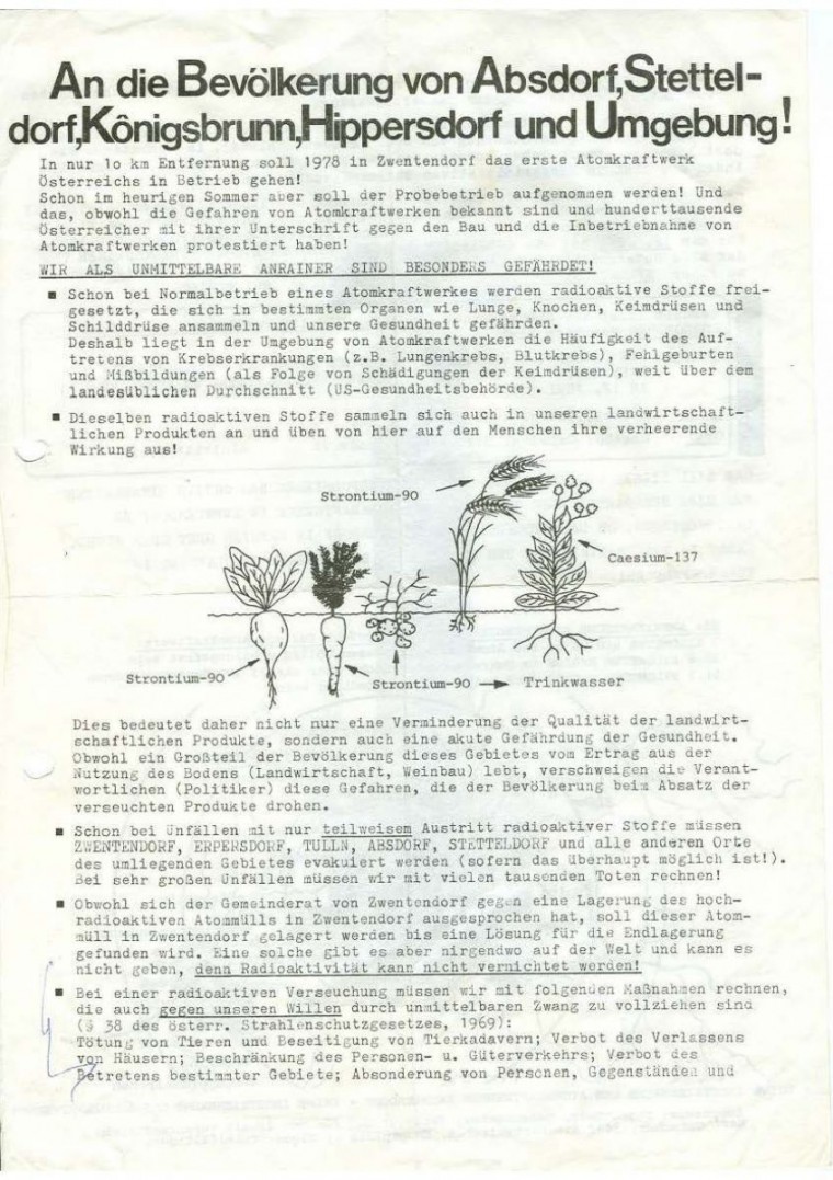 Vortrag Absdorf 1977