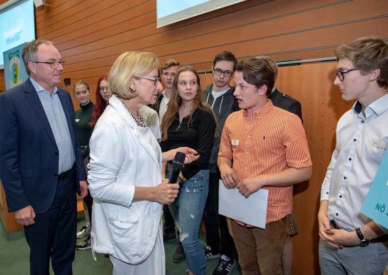 Impressionen von der NÖ Jugendklimakonferenz 2019