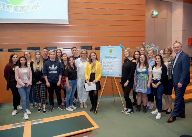 Impressionen von der NÖ Jugendklimakonferenz 2019