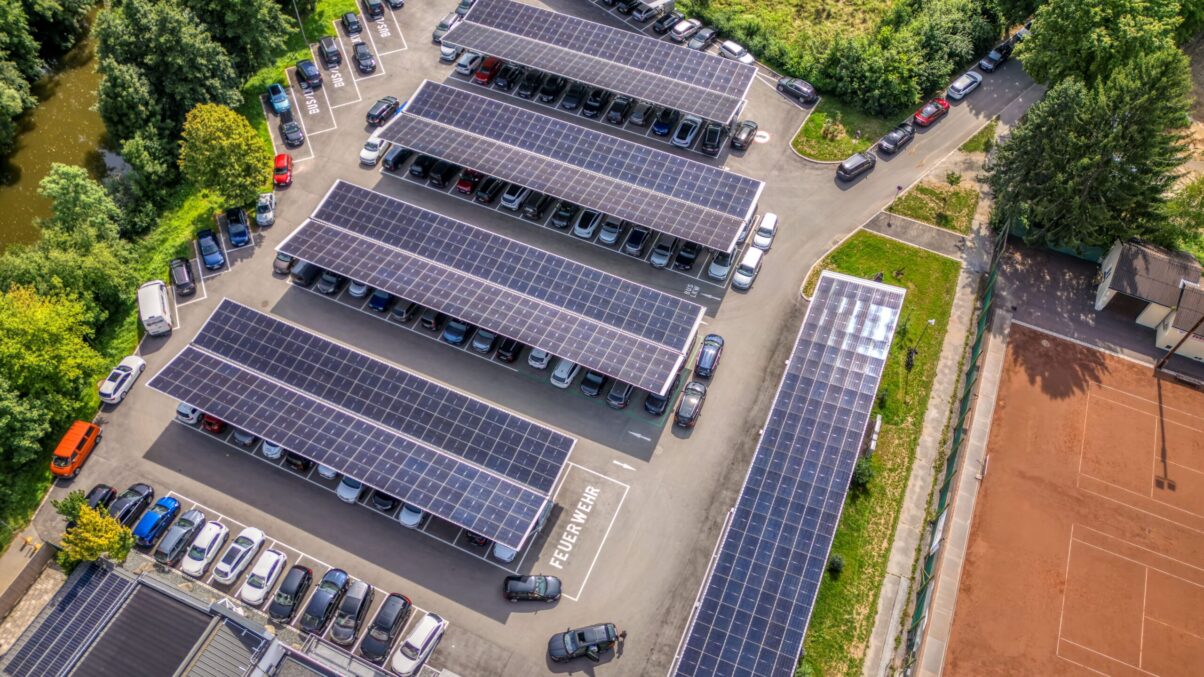Der Parkplatz mit PV-Überdachung ist eine Bereicherung für Waidhofen an der Thaya.