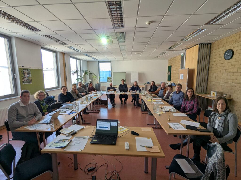 Gruppenfoto der Koordinationsstelle der eNu.