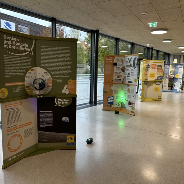 Die Kreislaufwirtschaftsausstellung der eNu am FH Campus in wieselburg