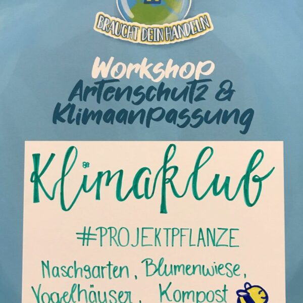 Ergebnisse der NÖ Jugendklimakonferenz 2021 zum Thema "Artenschutz & Klimaanpassung".