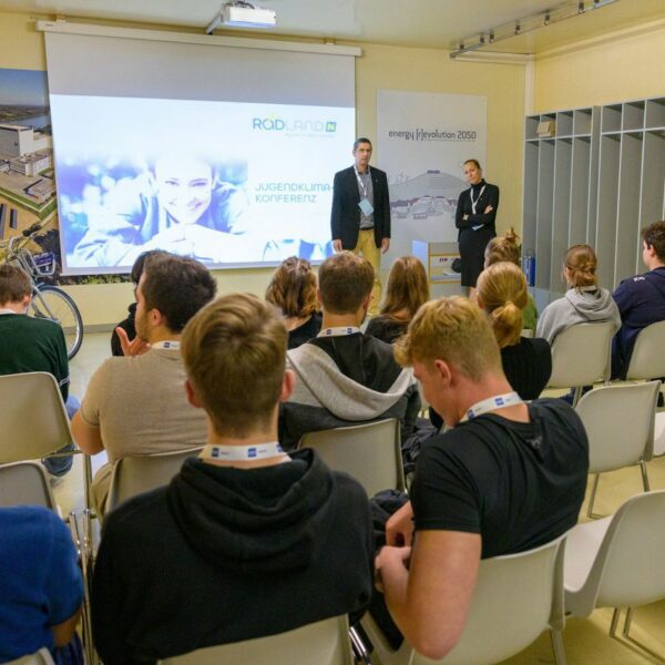 Der Workshop von "RADLand" wurde von vielen SchülerInnen besucht.