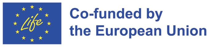 Logo Life - Co-funded by the European Union