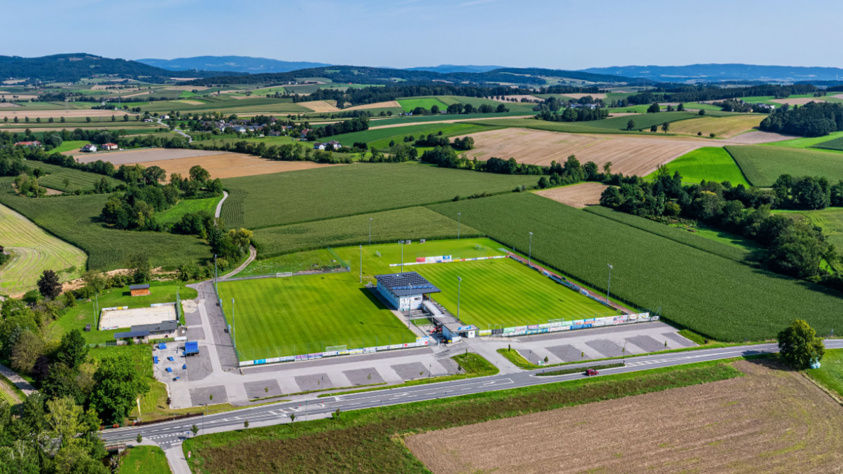Vereinsgebäude des USC Mank.