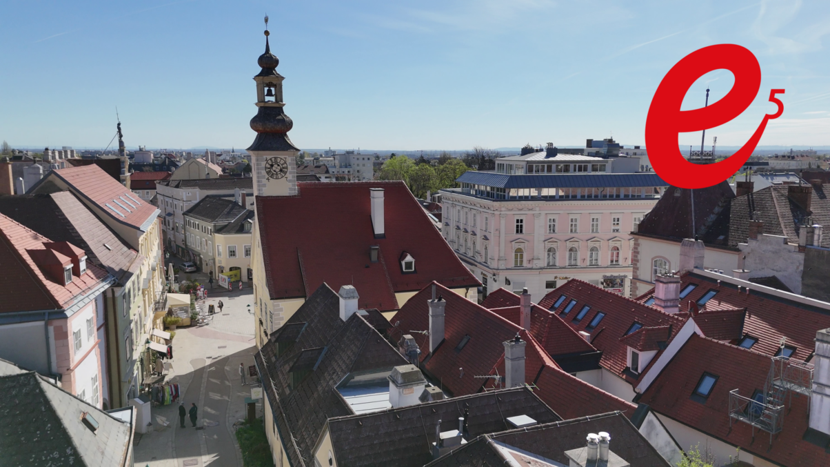 Die Stadtgemeinde Mödling ist Teil des e5-Programmes.