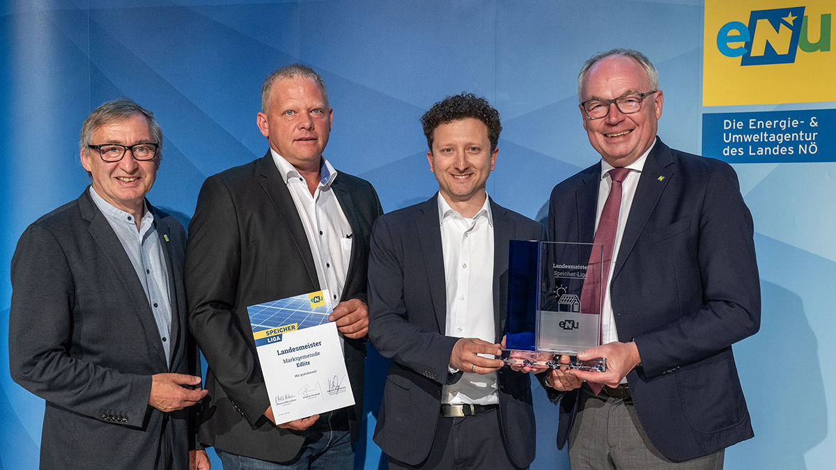 Gruppenbild mit Landesmeister Edlitz