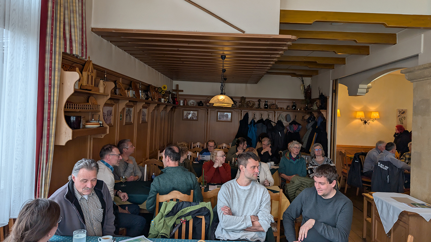 Teilnehmerinnen und Teilnehmer am Workshop