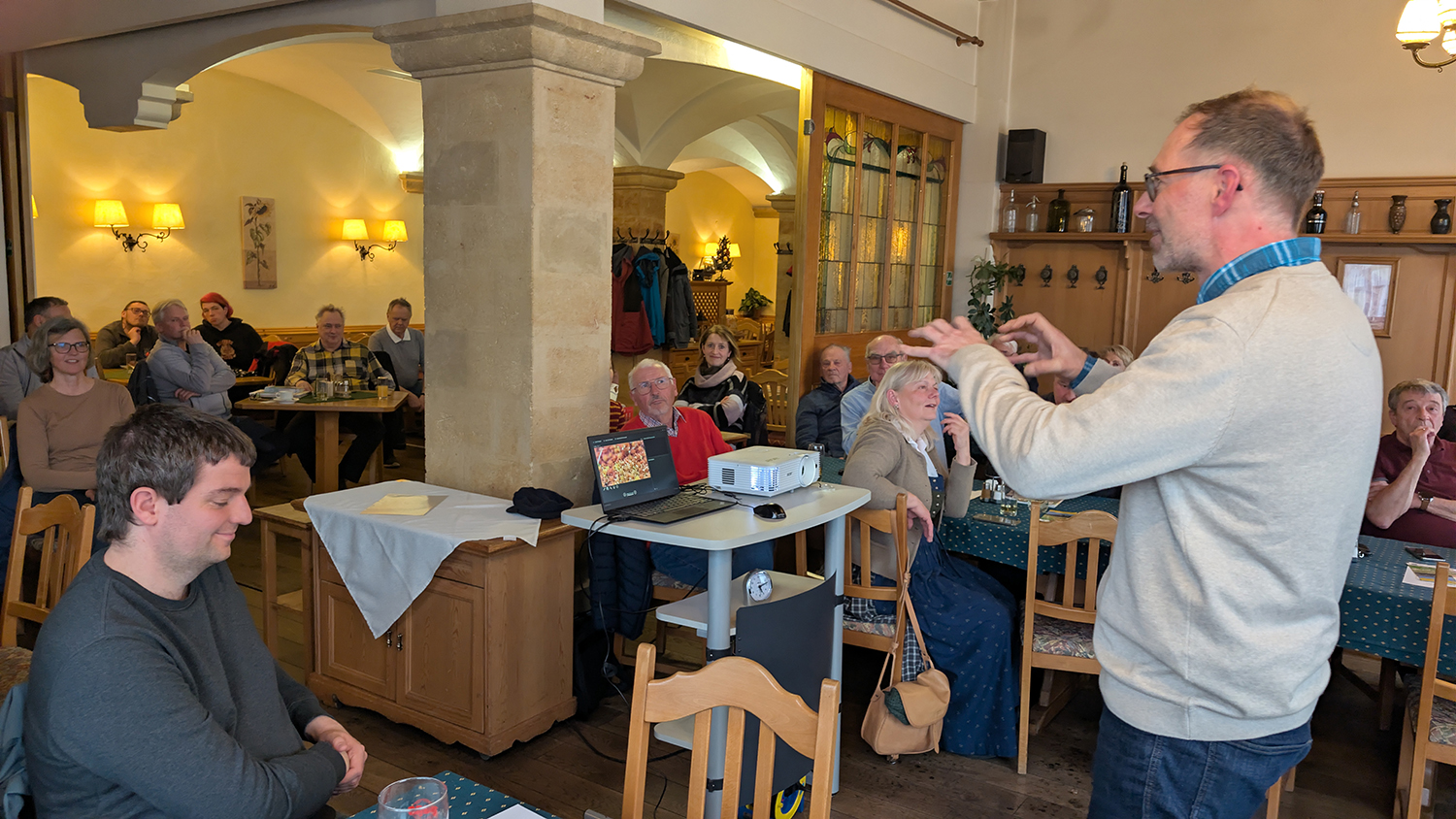 Teilnehmerinnen und Teilnehmer am Workshop
