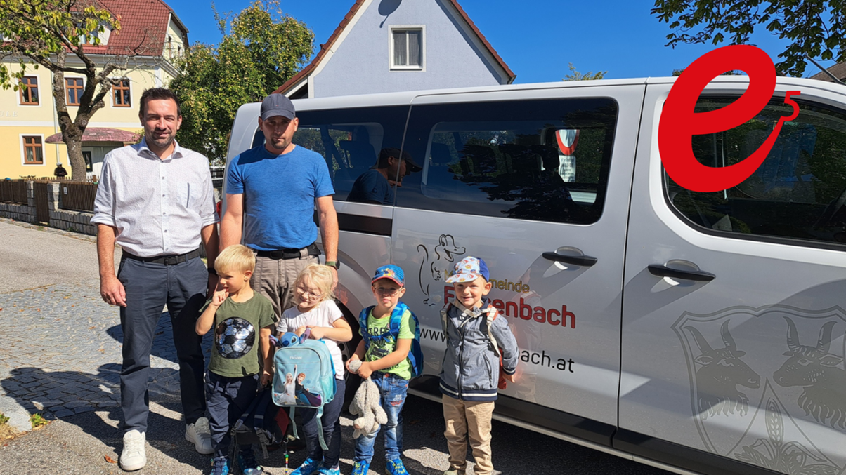 Der e-Gemeindebus in Echsenbach wird erfolgreich eingesetzt