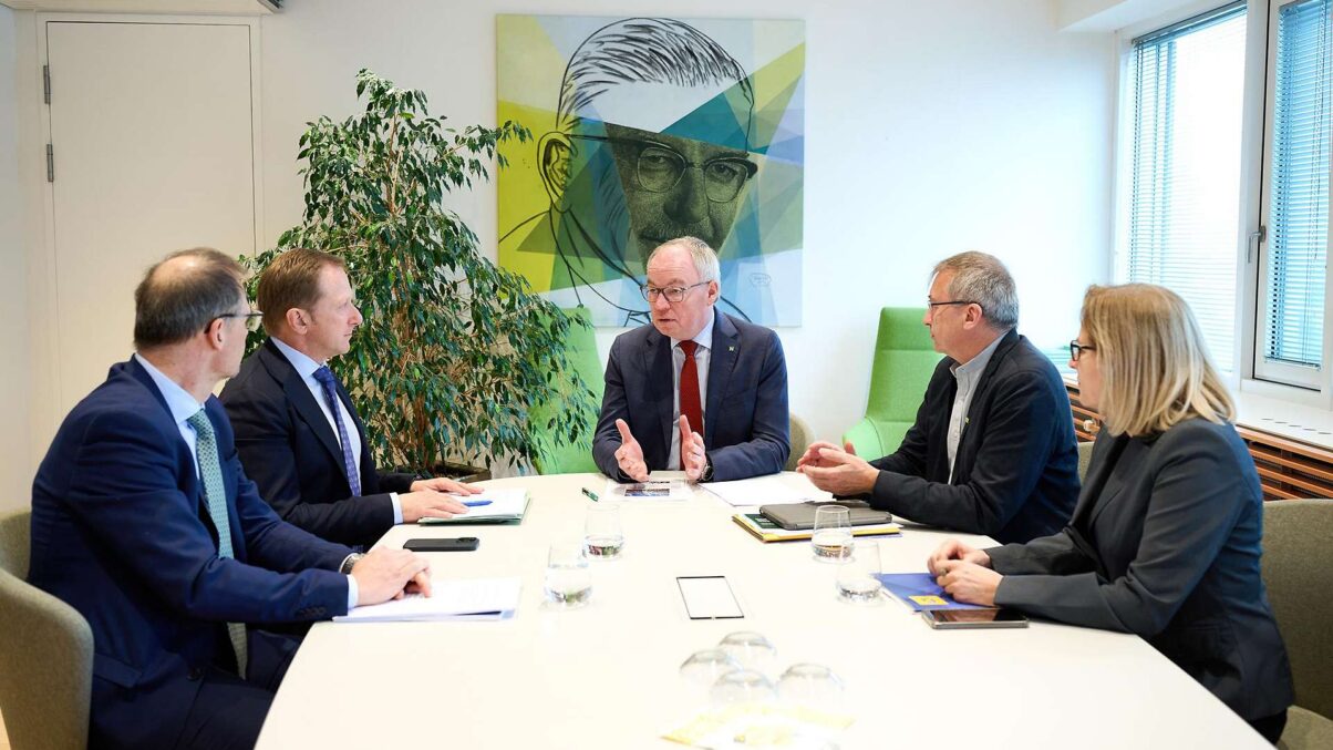 Expertenrunde im Landhaus St. Pölten: Die Versorgung mit Gas sei gesichert. Es gebe kein Mengen-, sondern ein Preisproblem.