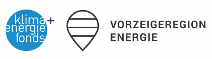 Logoleiste: Klima- und Energiefonds, Vorzeigeregion Energie