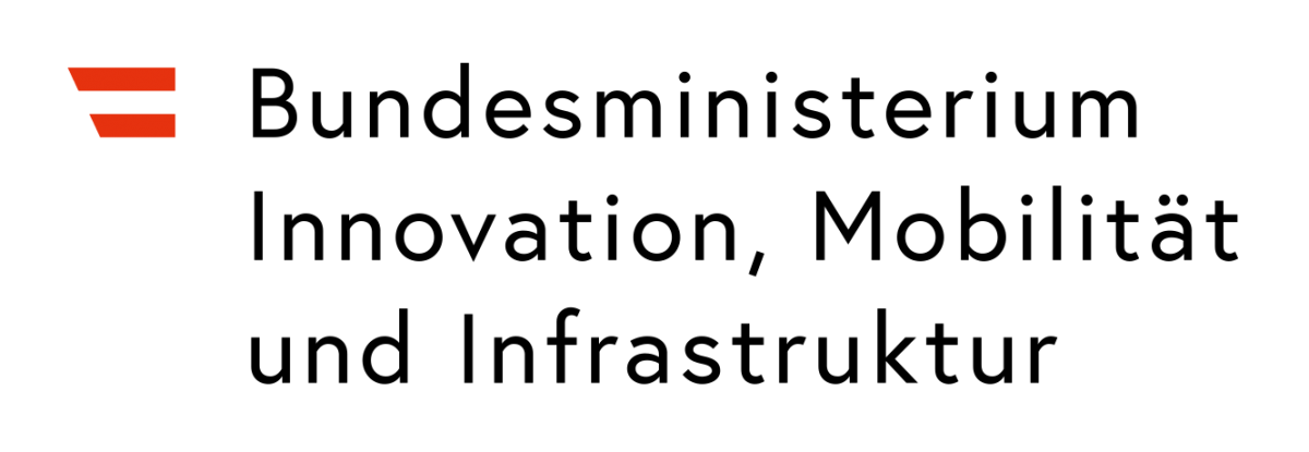 Logo des Bundesministeriums für Innovation, Mobilität und Infrastruktur